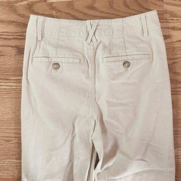 NWOT Madewell Cream High-Rise Pants, Size 25 - Picture 5 of 7
